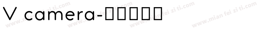 V camera字体转换